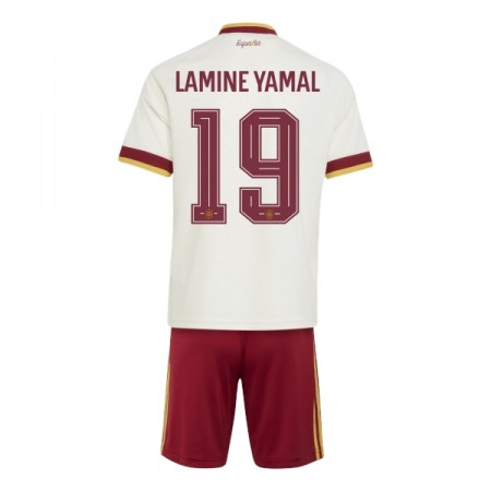 Levné Španělsko Lamine Yamal 19 Dětské Venkovní Fotbalové dresy MS 2026 Krátký Rukáv