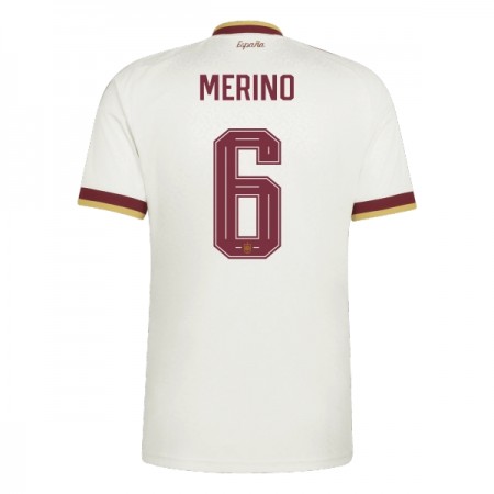 Levné Španělsko Merino 6 Venkovní Fotbalové dresy MS 2026 Krátký Rukáv
