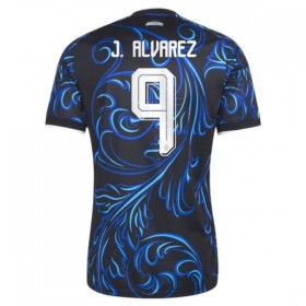 Levné Argentina J. Alvarez 9 Venkovní Fotbalové dresy MS 2026 Krátký Rukáv