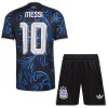 Levné Argentina Messi 10 Dětské Venkovní Fotbalové dresy MS 2026 Krátký Rukáv