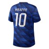 Levné Francie Mbappé 10 Dětské Domácí Fotbalové dresy MS 2026 Krátký Rukáv