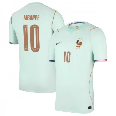 Levné Francie Mbappé 10 Venkovní Fotbalové dresy MS 2026 Krátký Rukáv