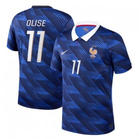 Levné Francie Olise 11 Domácí Fotbalové dresy MS 2026 Krátký Rukáv