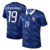 Levné Francie Theo Hernandez 19 Domácí Fotbalové dresy MS 2026 Krátký Rukáv