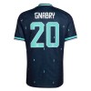 Levné Německo Gnabry 20 Venkovní Fotbalové dresy MS 2026 Krátký Rukáv