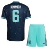 Levné Německo Kimmich 6 Dětské Venkovní Fotbalové dresy MS 2026 Krátký Rukáv