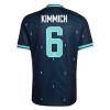 Levné Německo Kimmich 6 Dětské Venkovní Fotbalové dresy MS 2026 Krátký Rukáv