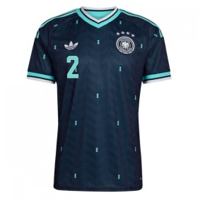 Levné Německo Rudiger 2 Venkovní Fotbalové dresy MS 2026 Krátký Rukáv