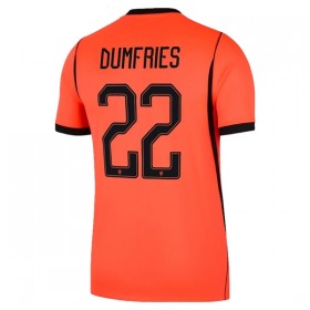 Levné Nizozemsko Dumfries 22 Domácí Fotbalové dresy MS 2026 Krátký Rukáv