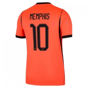 Levné Nizozemsko Memphis 10 Domácí Fotbalové dresy MS 2026 Krátký Rukáv