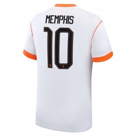 Levné Nizozemsko Memphis 10 Venkovní Fotbalové dresy MS 2026 Krátký Rukáv