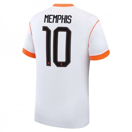 Levné Nizozemsko Memphis 10 Venkovní Fotbalové dresy MS 2026 Krátký Rukáv