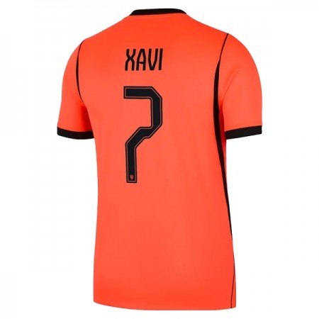 Levné Nizozemsko Xavi 7 Domácí Fotbalové dresy MS 2026 Krátký Rukáv