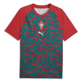 Levné Portugalsko Pre-Match MS 2026 Červená Krátký Rukáv