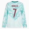 Levné Portugalsko Ronaldo 7 Venkovní Fotbalové dresy MS 2026 Dlouhý Rukáv
