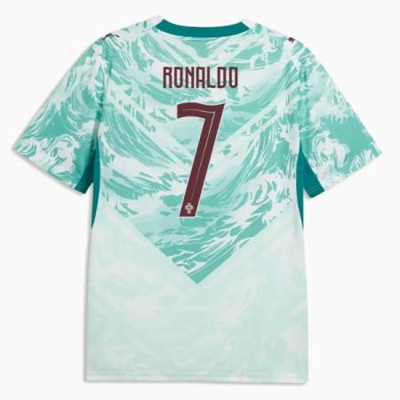 Levné Portugalsko Ronaldo 7 Venkovní Fotbalové dresy MS 2026 Krátký Rukáv