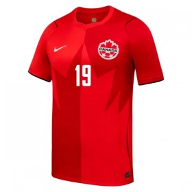 Levné Kanada Davies 19 Domácí Fotbalové dresy MS 2026 Krátký Rukáv
