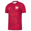 Levné Polsko Venkovní Fotbalové dresy 2026 Krátký Rukáv