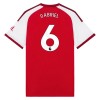 Levné Arsenal Gabriel 6 Domácí Fotbalové dresy 2026-27 Krátký Rukáv