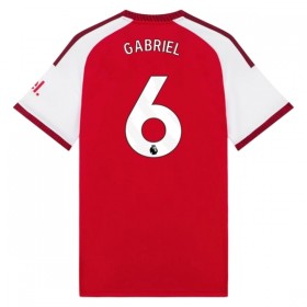 Levné Arsenal Gabriel 6 Domácí Fotbalové dresy 2026-27 Krátký Rukáv