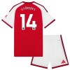 Levné Arsenal Gyokeres 14 Dětské Domácí Fotbalové dresy 2026-27 Krátký Rukáv