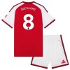 Levné Arsenal Odegaard 8 Dětské Domácí Fotbalové dresy 2026-27 Krátký Rukáv