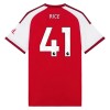 Levné Arsenal Rice 41 Domácí Fotbalové dresy 2026-27 Krátký Rukáv