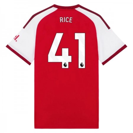 Levné Arsenal Rice 41 Domácí Fotbalové dresy 2026-27 Krátký Rukáv