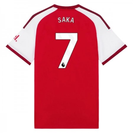 Levné Arsenal Saka 7 Domácí Fotbalové dresy 2026-27 Krátký Rukáv