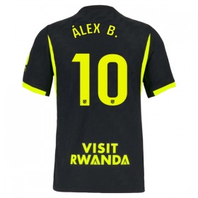 Levné Atlético Madrid Alex B. 10 Venkovní Fotbalové dresy 2026-27 Krátký Rukáv