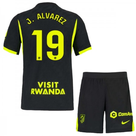 Levné Atlético Madrid J. Alvarez 19 Dětské Venkovní Fotbalové dresy 2026-27 Krátký Rukáv