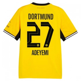 Levné Borussia Dortmund Adeyemi 27 Domácí Fotbalové dresy 2026-27 Krátký Rukáv