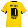 Levné Borussia Dortmund Brandt 10 Domácí Fotbalové dresy 2026-27 Krátký Rukáv