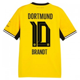 Levné Borussia Dortmund Brandt 10 Domácí Fotbalové dresy 2026-27 Krátký Rukáv