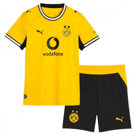 Levné Borussia Dortmund Dětské Domácí Fotbalové dresy 2026-27 Krátký Rukáv