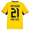 Levné Borussia Dortmund Fabio Silva 21 Domácí Fotbalové dresy 2026-27 Krátký Rukáv