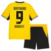 Levné Borussia Dortmund Guirassy 9 Dětské Domácí Fotbalové dresy 2026-27 Krátký Rukáv