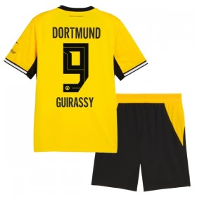 Levné Borussia Dortmund Guirassy 9 Dětské Domácí Fotbalové dresy 2026-27 Krátký Rukáv
