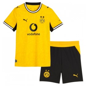 Levné Borussia Dortmund Guirassy 9 Dětské Domácí Fotbalové dresy 2026-27 Krátký Rukáv