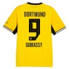 Levné Borussia Dortmund Guirassy 9 Domácí Fotbalové dresy 2026-27 Krátký Rukáv