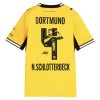 Levné Borussia Dortmund N. Schlotterbeck 4 Domácí Fotbalové dresy 2026-27 Krátký Rukáv Speciální