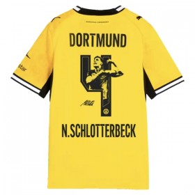 Levné Borussia Dortmund N. Schlotterbeck 4 Domácí Fotbalové dresy 2026-27 Krátký Rukáv Speciální