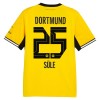 Levné Borussia Dortmund Sule 25 Domácí Fotbalové dresy 2026-27 Krátký Rukáv