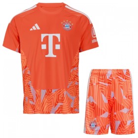 Levné FC Bayern Mnichov Brankářské Dětské Venkovní Fotbalové dresy 2026-27 Krátký Rukáv
