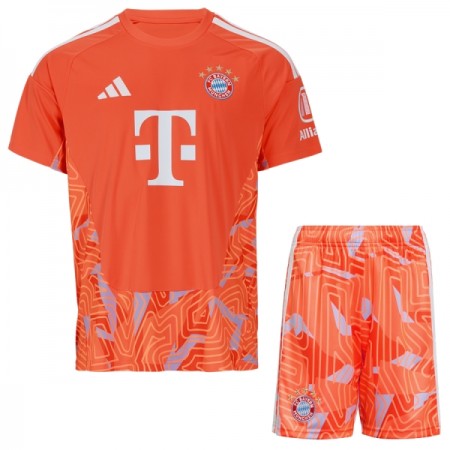 Levné FC Bayern Mnichov Brankářské Dětské Venkovní Fotbalové dresy 2026-27 Krátký Rukáv