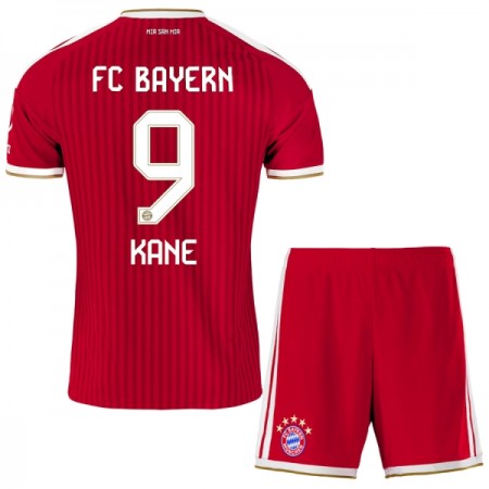 Levné FC Bayern Mnichov Kane 9 Dětské Domácí Fotbalové dresy 2026-27 Krátký Rukáv