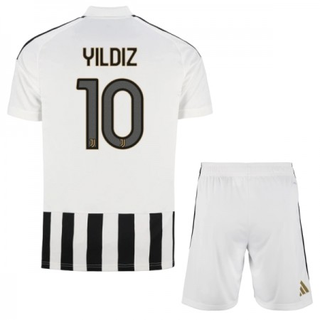 Levné Juventus Yildiz 10 Dětské Domácí Fotbalové dresy 2026-27 Krátký Rukáv