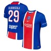 Levné Paris Saint-Germain Bradley Barcola 29 Domácí Fotbalové dresy 2026-27 Krátký Rukáv