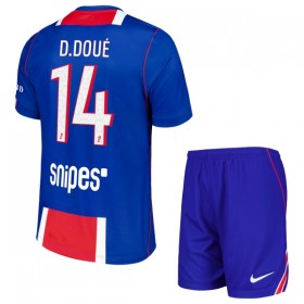 Levné Paris Saint-Germain Desire Doue 14 Dětské Domácí Fotbalové dresy 2026-27 Krátký Rukáv