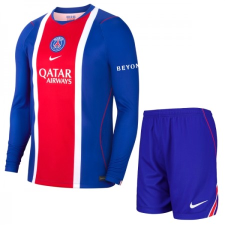 Levné Paris Saint-Germain Dětské Domácí Fotbalové dresy 2026-27 Dlouhý Rukáv